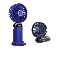 پنکه دستی 5 سرعته دسته تاشو با نمایشگر LED